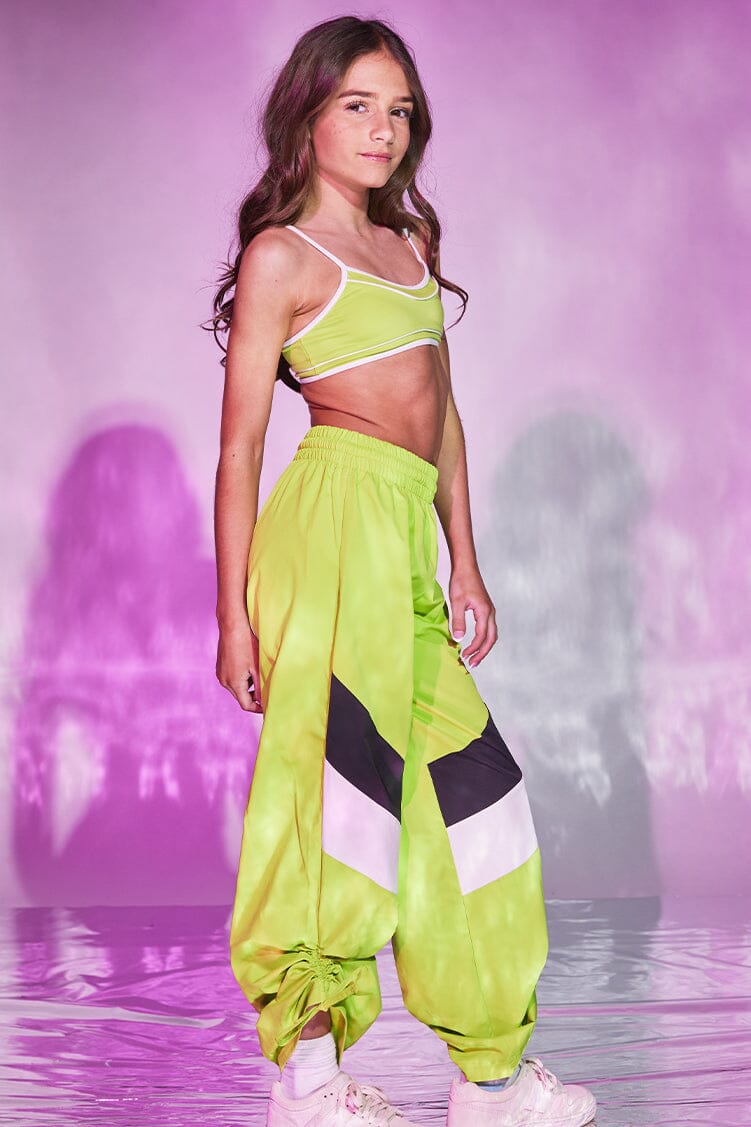 Final Stretch Pants To & From - Bottoms - Pants Jo+Jax Lime Youth X-Small