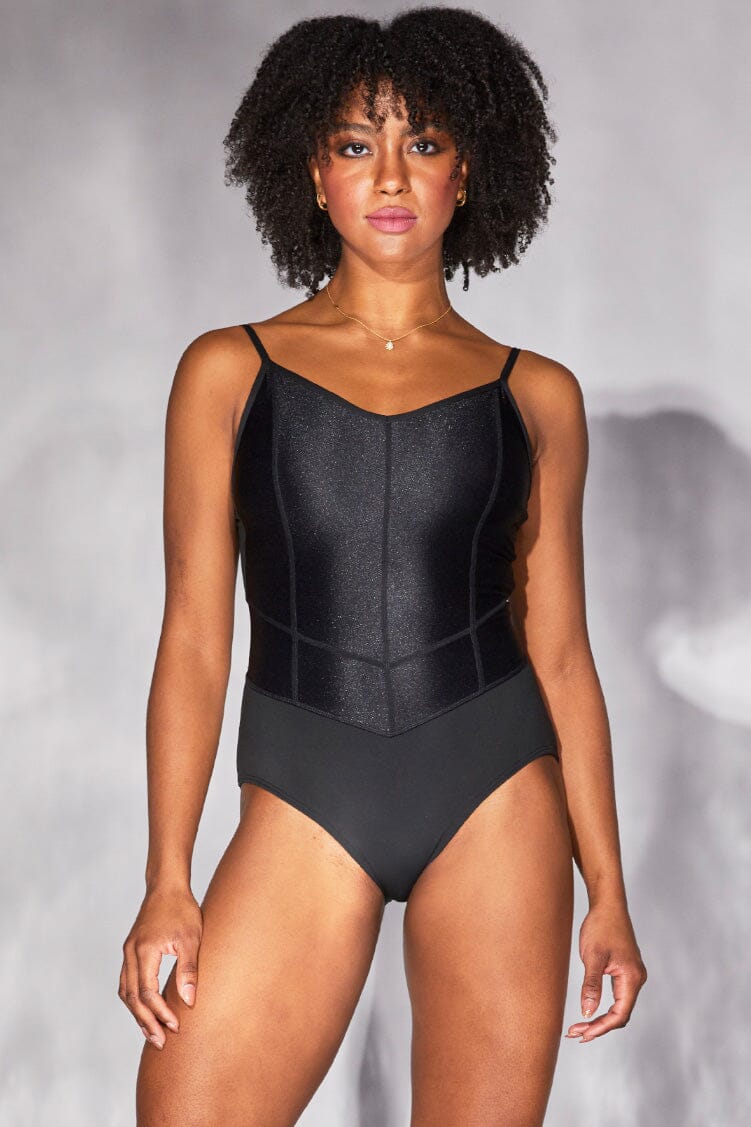 Glow Leo Fitted Wear - One Pieces - Leotards Jo+Jax Black XX-Small Adult