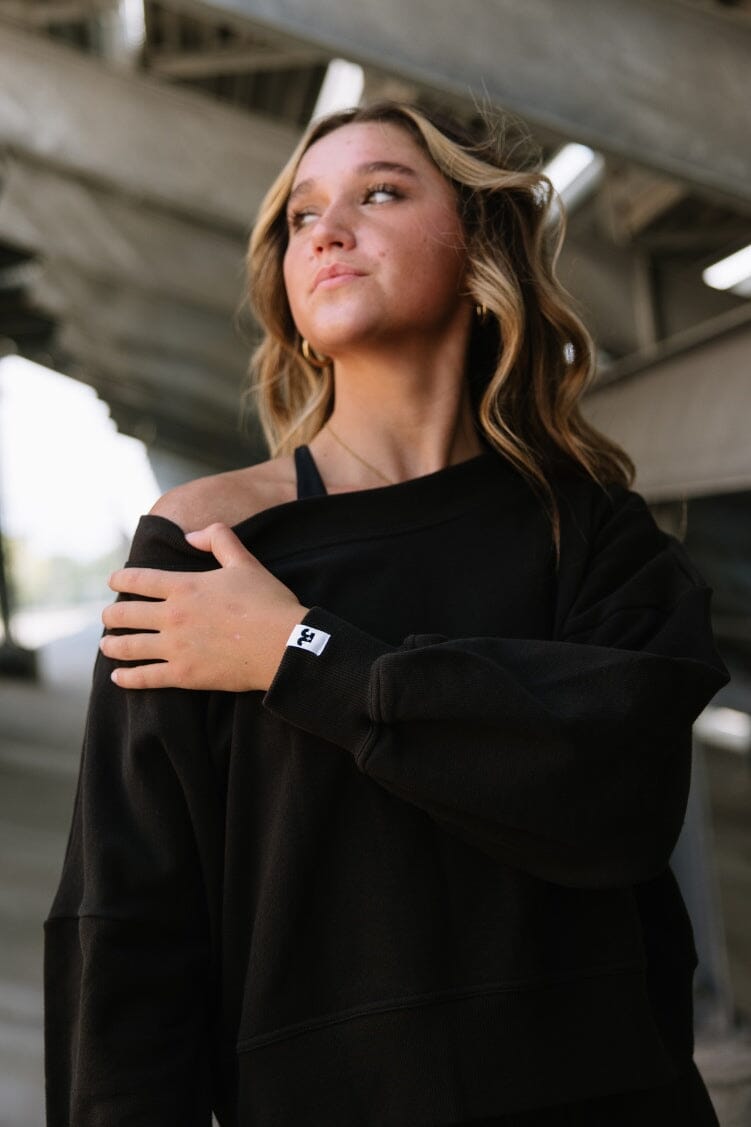 Jo+Jax Cropped Sweatshirt Jo+Jax