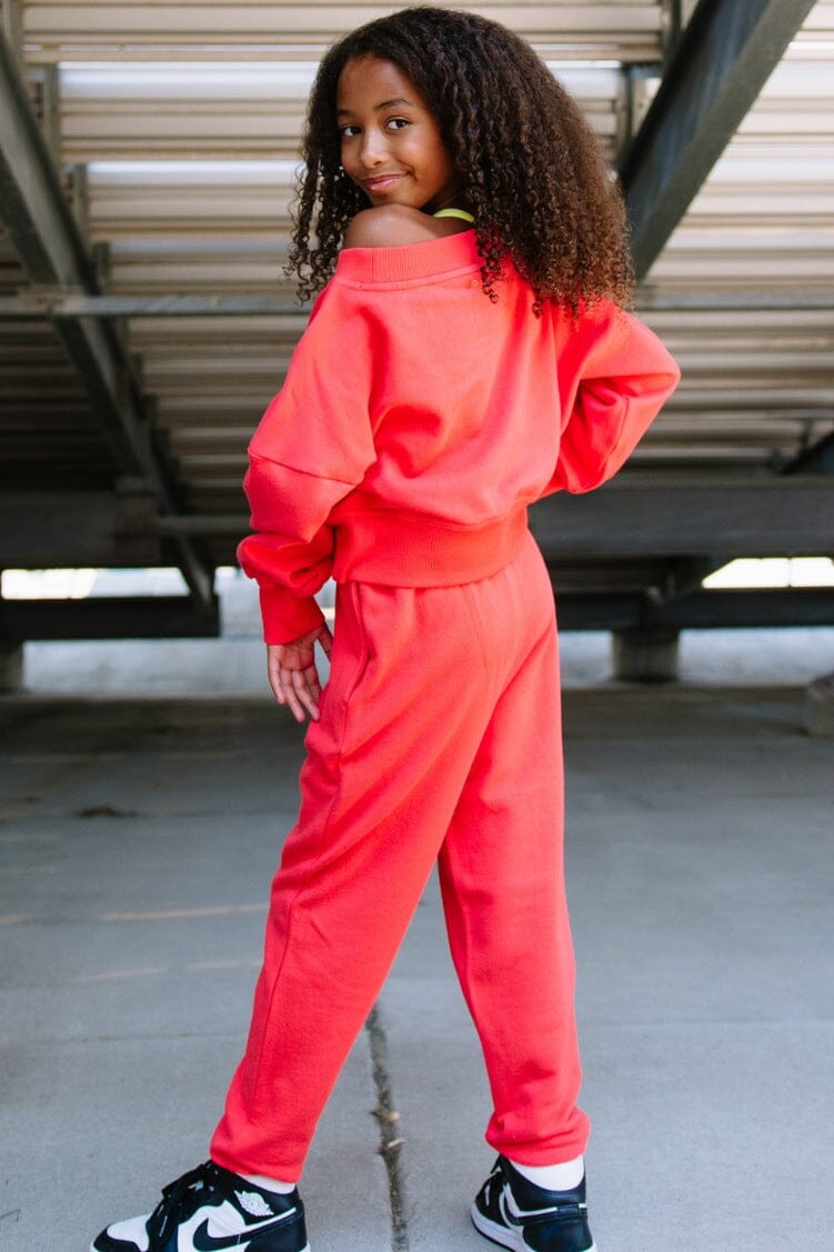 Jo+Jax Cropped Sweatshirt Jo+Jax