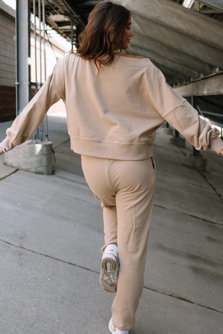 Jo+Jax Cropped Sweatshirt Jo+Jax