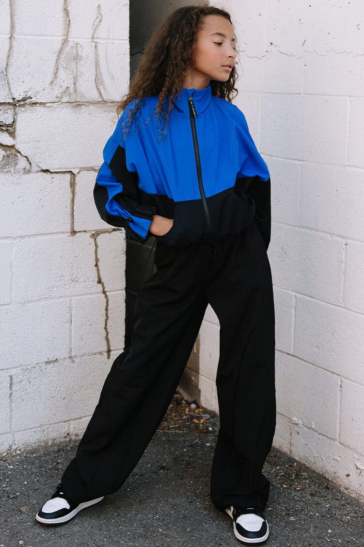 Parachute Jacket Jo+Jax Cobalt Youth X-Small