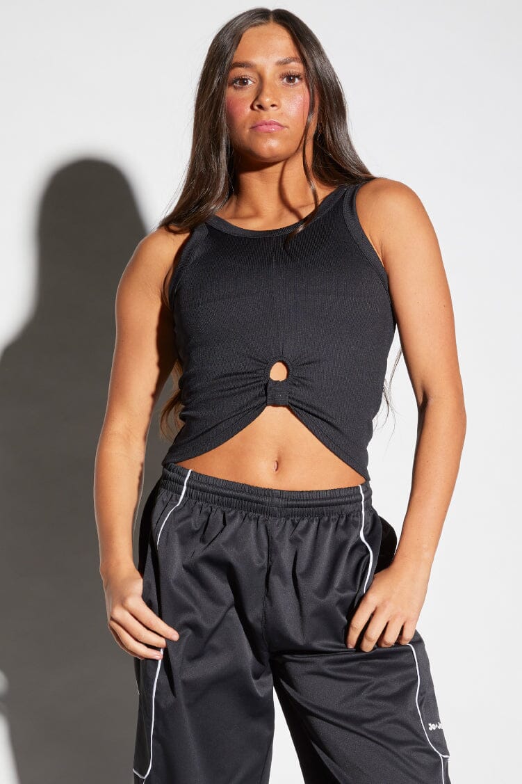 Pivot Tank To & From - Tops - Tees & Tanks Jo+Jax Stark Black XX-Small Adult