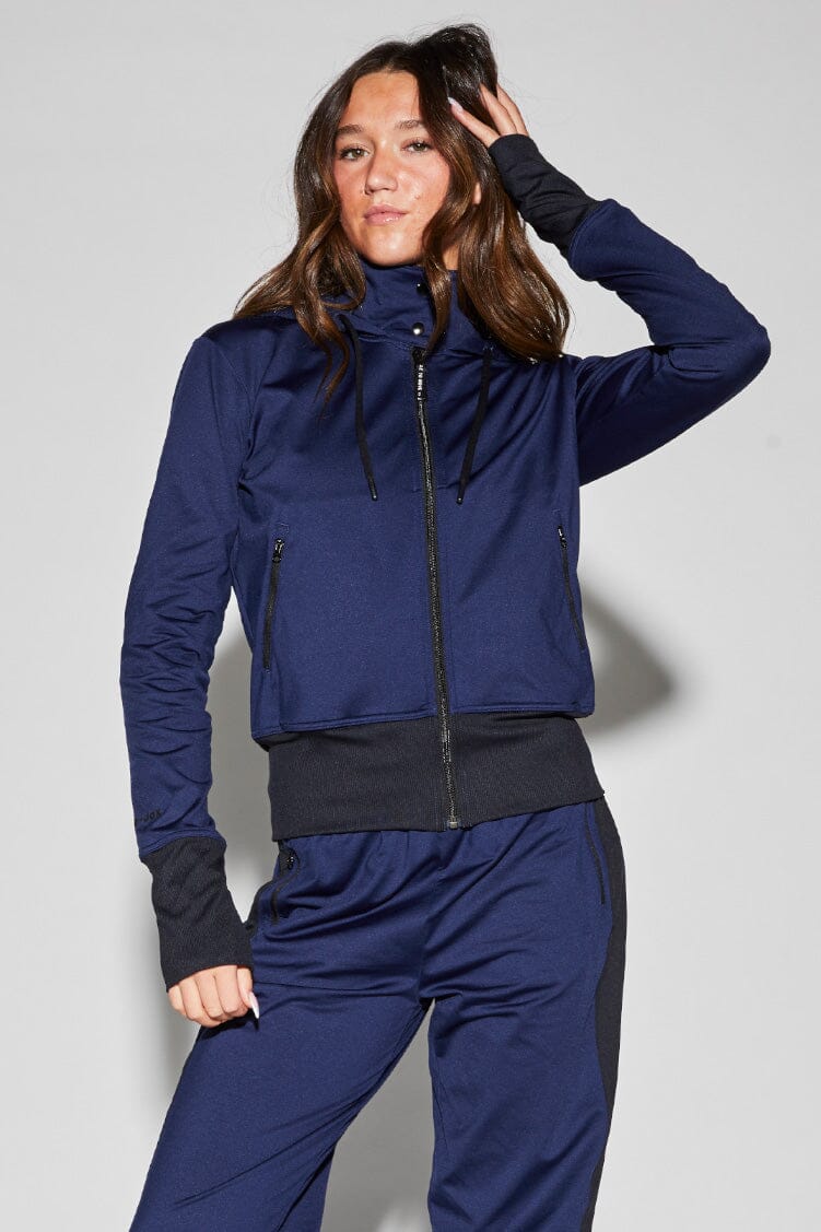 Spotlight Jacket To & From - Tops - Jackets Jo+Jax Deep Navy XX-Small Adult
