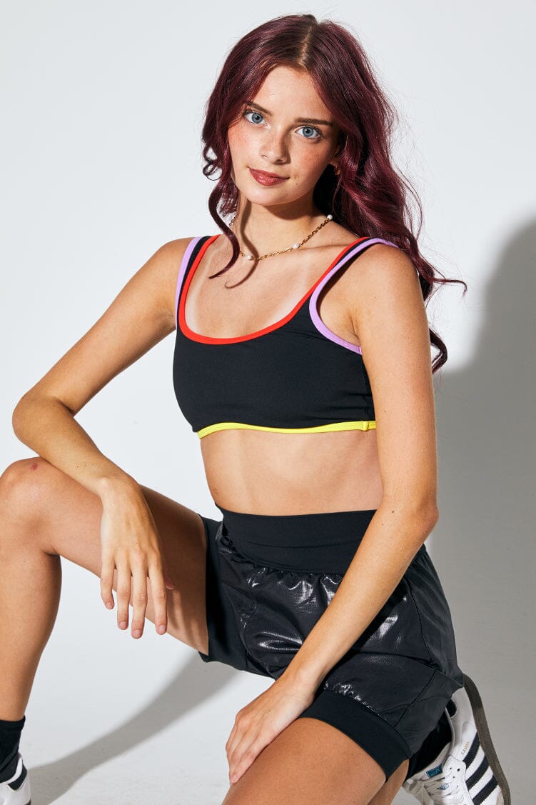 Surf Top Fitted Wear - Tops - Bra Tops Jo+Jax Black XX-Small Adult