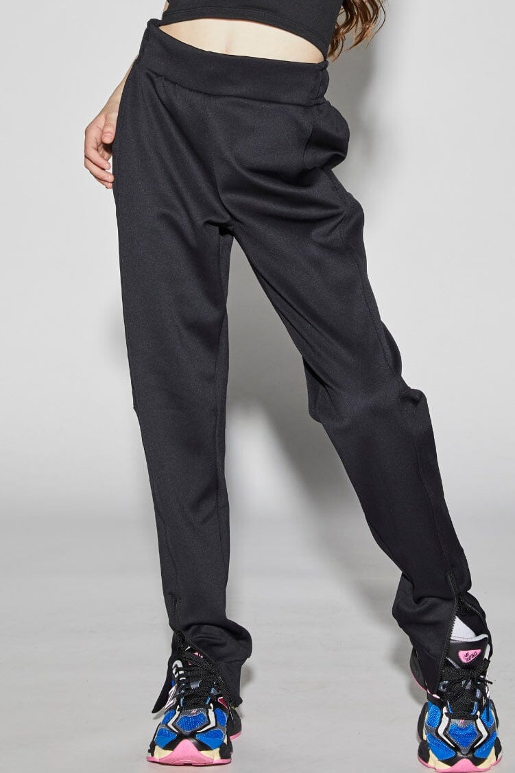 The Zip Pant To & From - Bottoms - Pants Jo+Jax Black Youth X-Small
