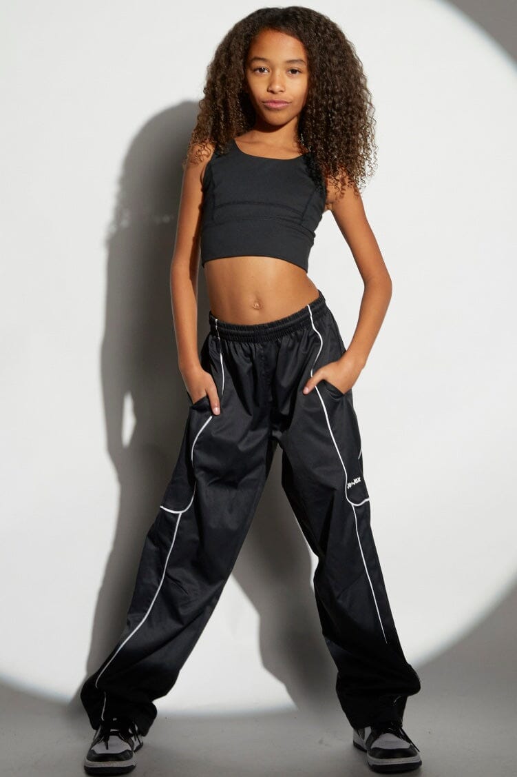 Weekend Pants Youth Jo+Jax Stark Black Youth X-Small