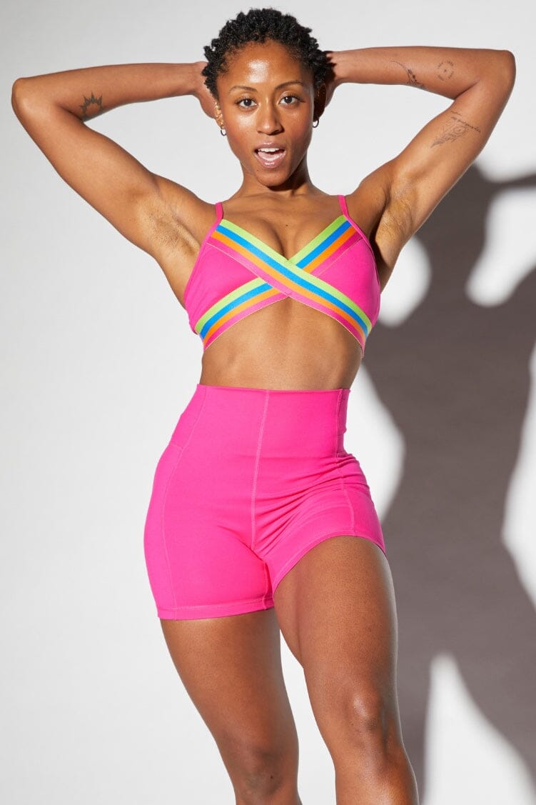 X Top Jo+Jax Neon Pink XX-Small Adult