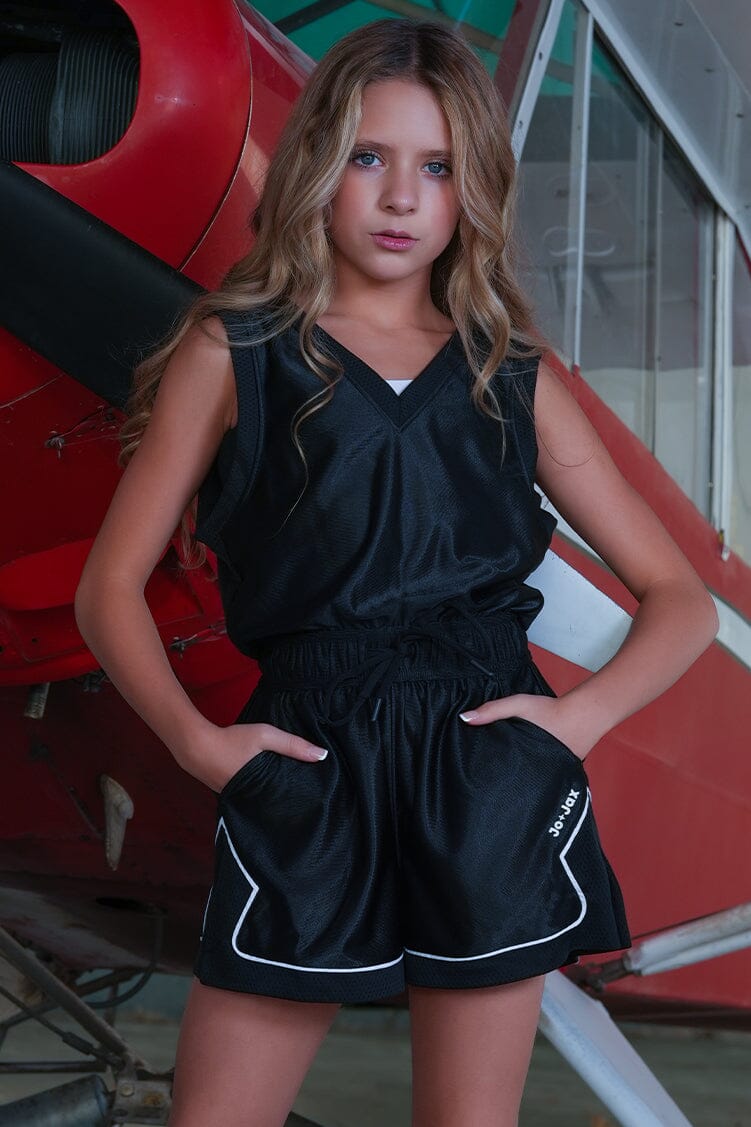 All-Star Jumper To & From - One Pieces - Jumpers/Rompers Jo+Jax Black Youth Small 