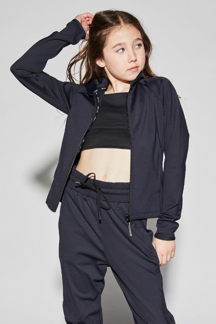 Ambition Jacket To & From - Tops - Jackets Jo+Jax Black Youth X-Small 