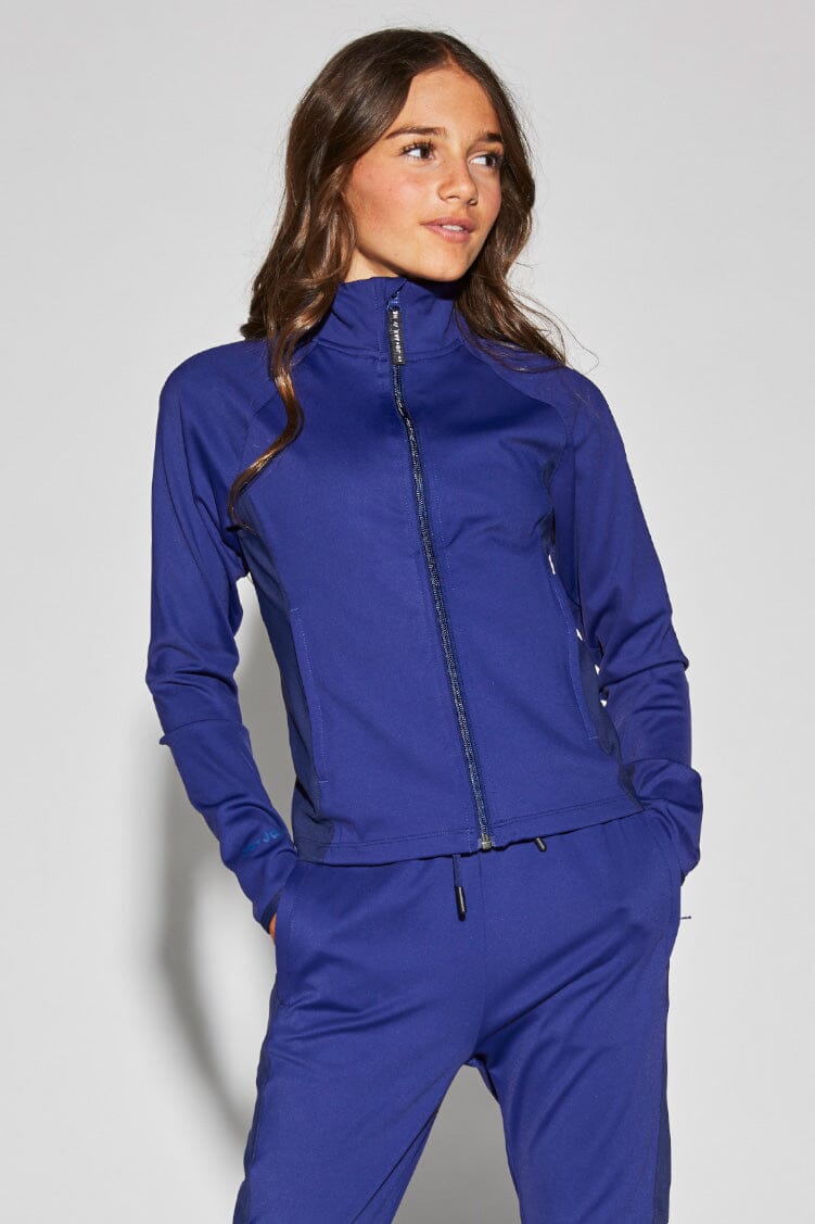 Ambition Jacket To & From - Tops - Jackets Jo+Jax Navy Youth X-Small 