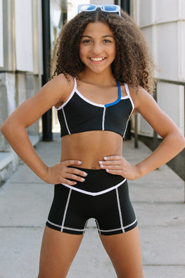 Beat Shorts Jo+Jax Black Youth Small 