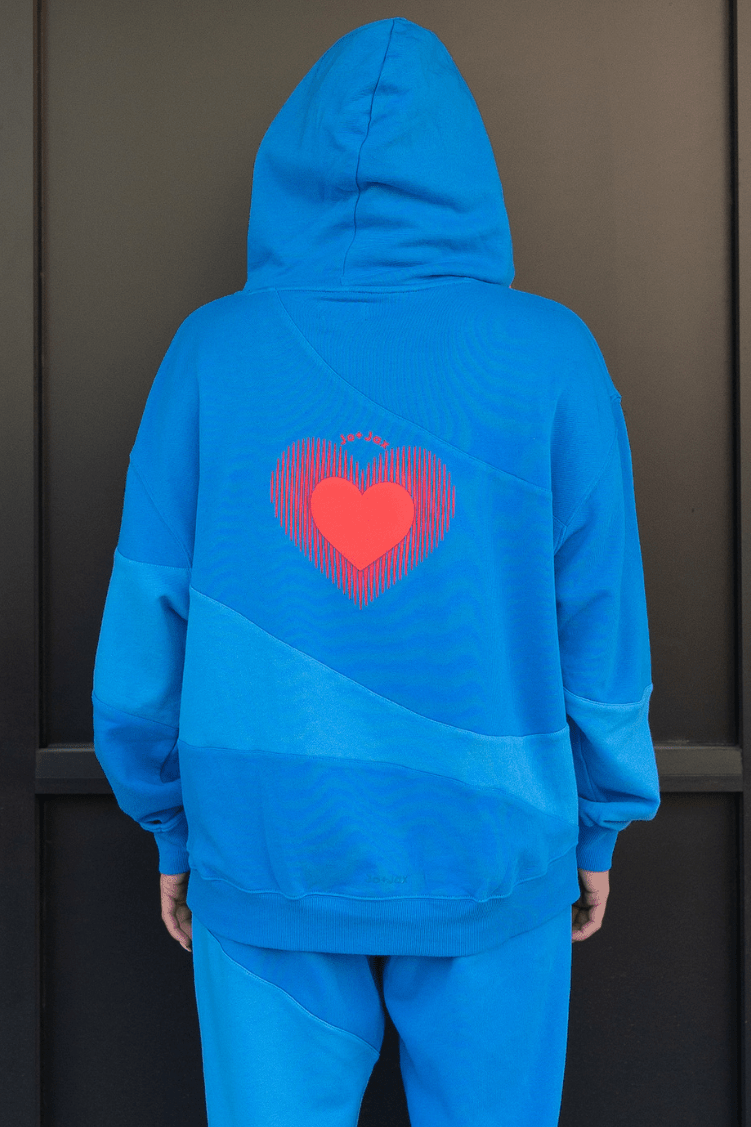 Beating Heart Hoodie To & From - Tops - Sweatshirts Jo+Jax 