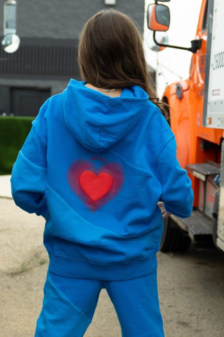 Beating Heart Hoodie To & From - Tops - Sweatshirts Jo+Jax