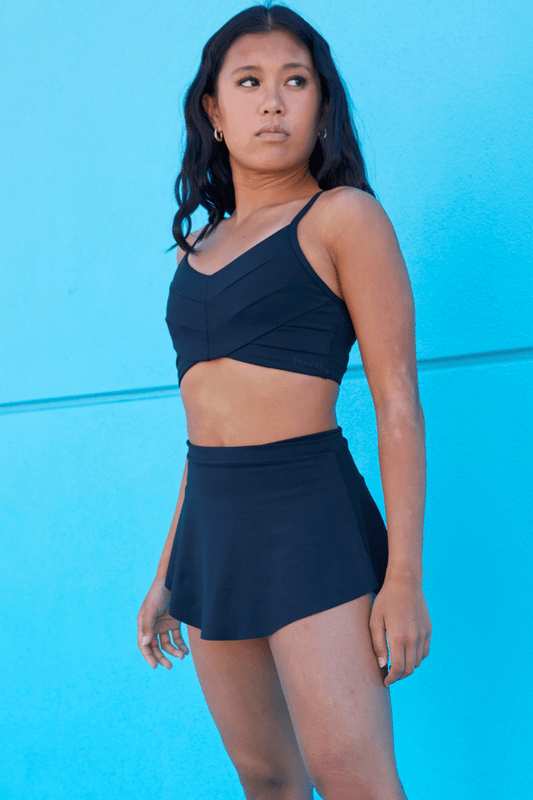 Butterfly Crop Fitted Wear - Tops - Crop Tops Jo+Jax