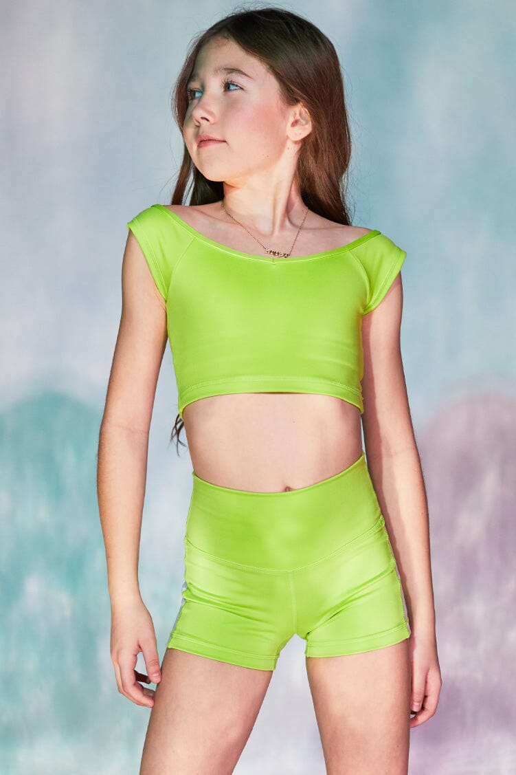 Chill Crop Youth Fitted Wear - Tops - Crop Tops Jo+Jax 