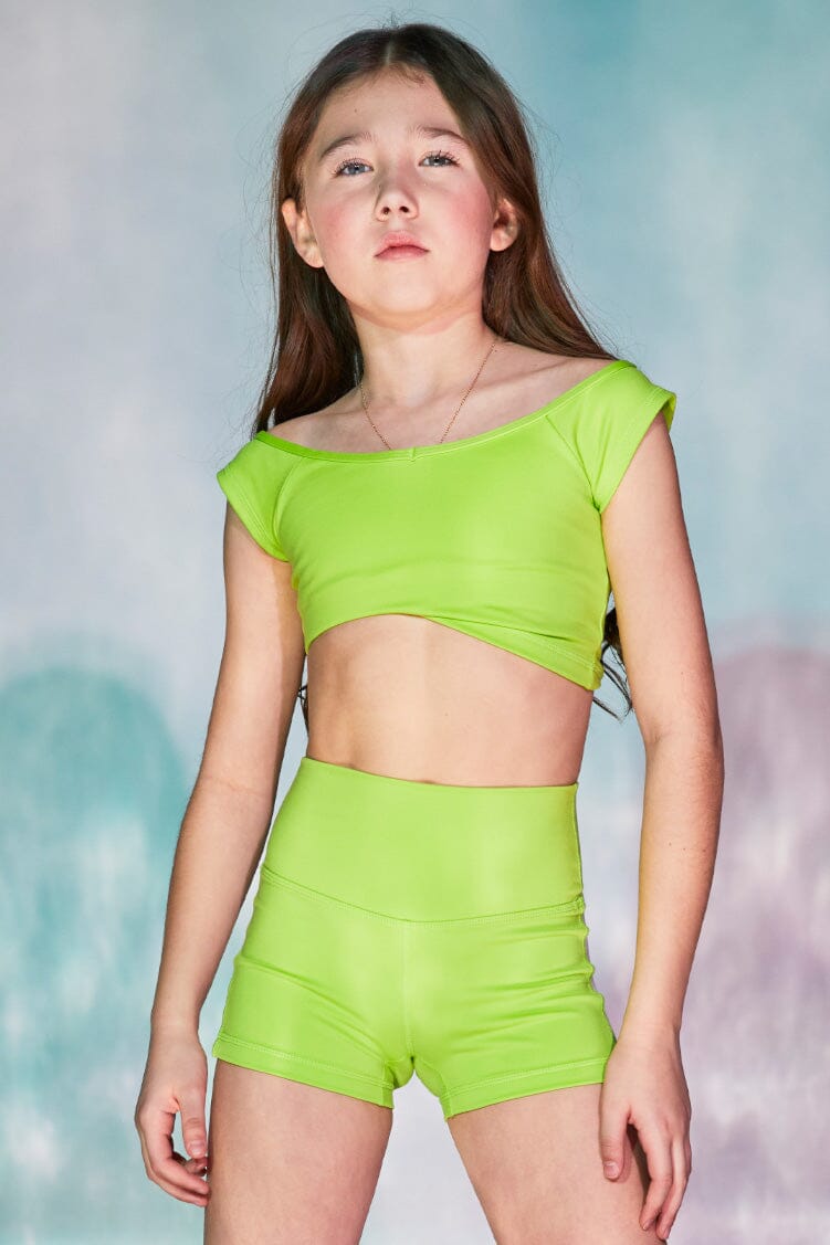 Chill Crop Youth Fitted Wear - Tops - Crop Tops Jo+Jax 