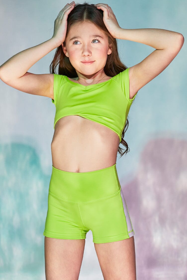 Chill Crop Youth Fitted Wear - Tops - Crop Tops Jo+Jax 