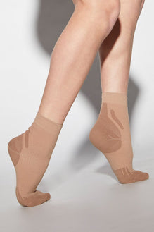 Core Compression Socks Jo+Jax Tan Small 
