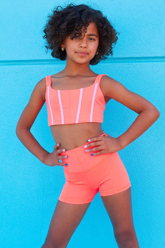 Corset Top Fitted Wear - Tops - Bra Tops Jo+Jax Aruba Youth Small 