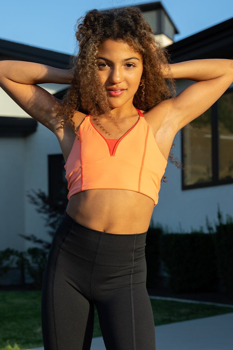 Double Dip Crop Fitted Wear - Tops - Crop Tops Jo+Jax 