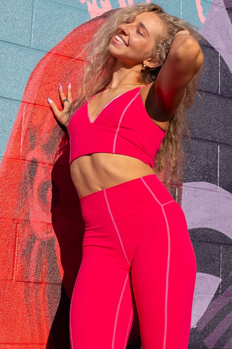 Double Dip Crop Fitted Wear - Tops - Crop Tops Jo+Jax 