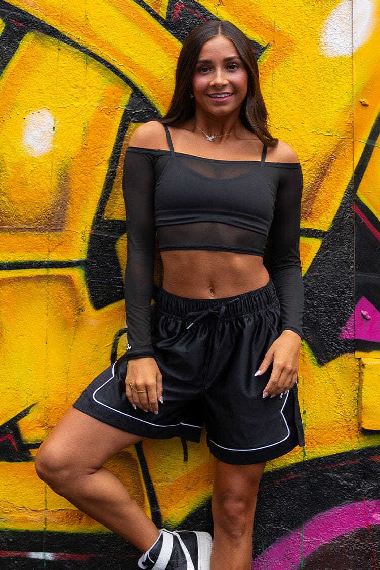 Duo Top Fitted Wear - Tops - Bra Tops Jo+Jax Black XX-Small Adult 