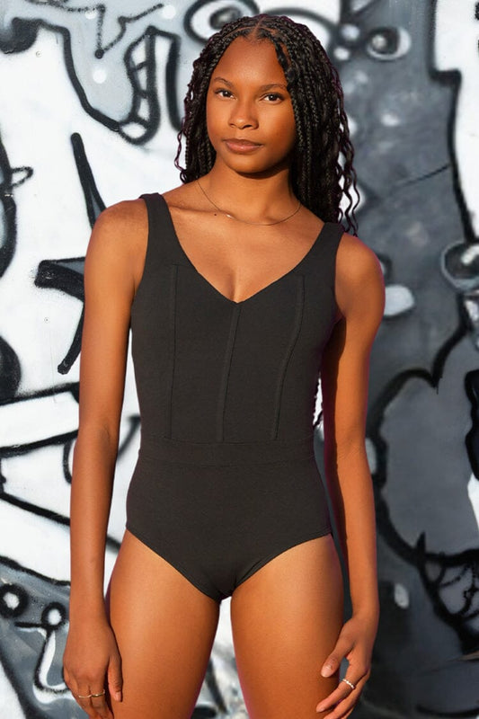 Dynamic Leo Fitted Wear - One Pieces - Leotards Jo+Jax Black XX-Small Adult 