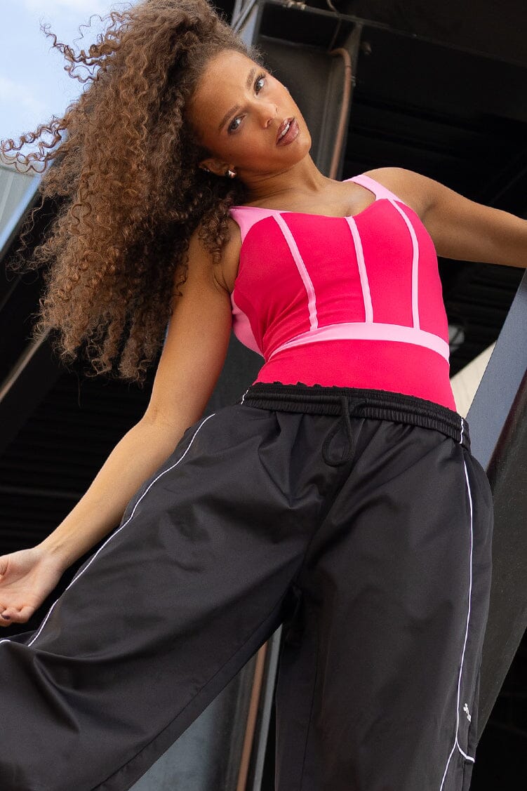 Dynamic Leo Fitted Wear - One Pieces - Leotards Jo+Jax Sweet Pink XX-Small Adult 