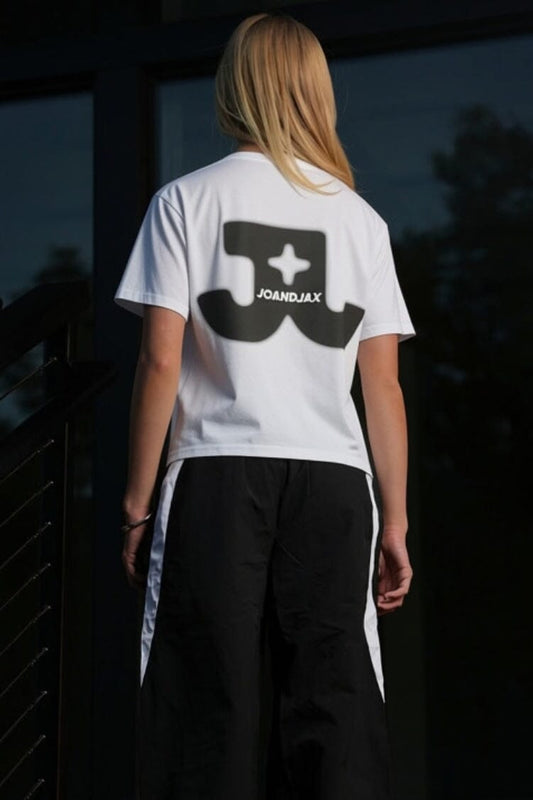 Faded Tee To & From - Tops - Tees & Tanks Jo+Jax White / Black SA 