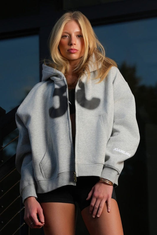 Faded Zip Hoodie To & From - Tops - Sweatshirts Jo+Jax 