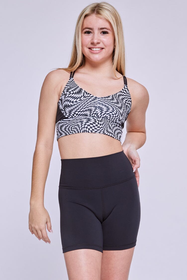 Feel Good Top Fitted Wear - Tops - Bra Tops Jo+Jax Matrix Medium Adult 