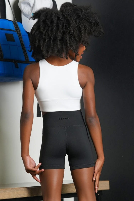 Halftime Tank Fitted Wear - Tops - Tank Tops Jo+Jax White Youth Small 