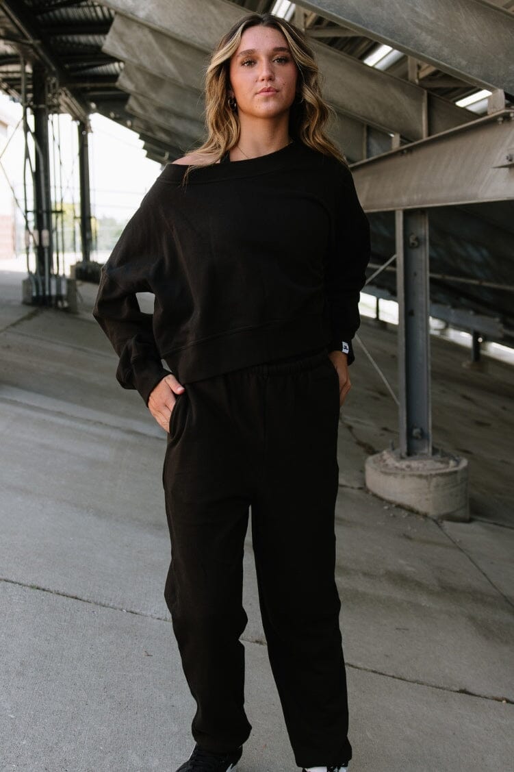 Jo+Jax Sweatpants Graphics Apparel - To & From - Bottoms - Sweatpants Jo+Jax Black XX-Small Adult 