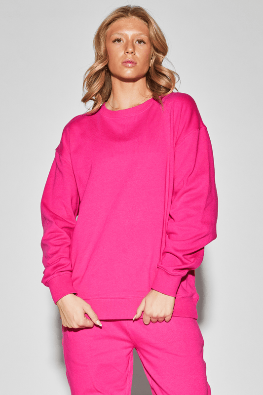 Jo+Jax Sweatshirt To & From - Tops - Sweatshirts Jo+Jax Neon Pink XX-Small Adult 