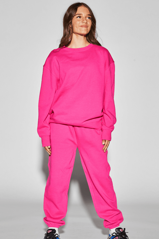 Jo+Jax Sweatshirt To & From - Tops - Sweatshirts Jo+Jax Neon Pink Youth Small 