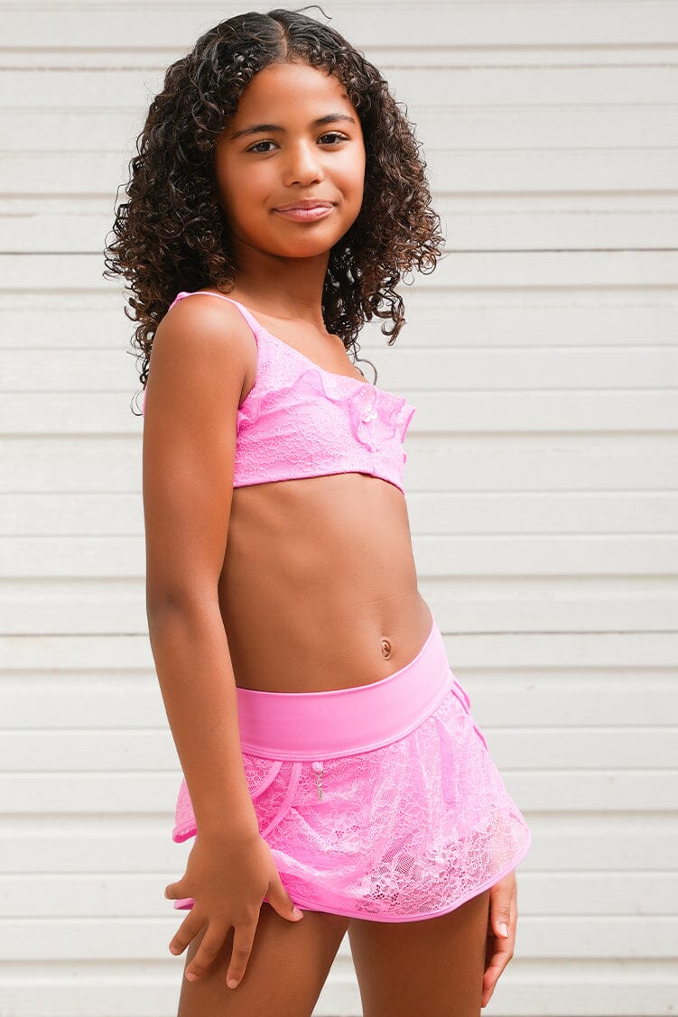 Lace Flirt Skirt Fitted Wear - Bottoms - Shorts Jo+Jax 