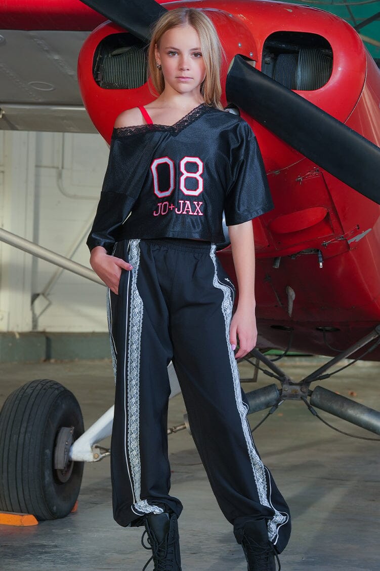 League Pants To & From - Bottoms - FAS Pants Jo+Jax Stark Black Youth X-Small 