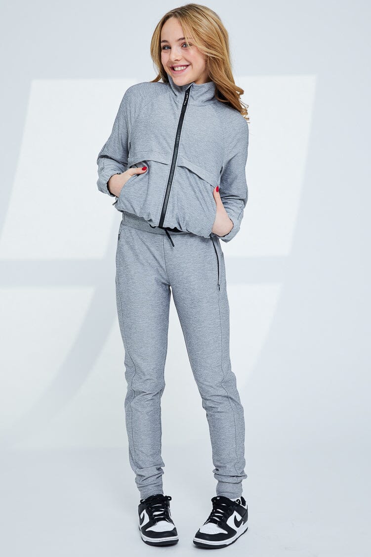 Legend Joggers To & From - Bottoms - Pants Jo+Jax Heather Ash Youth X-Small 