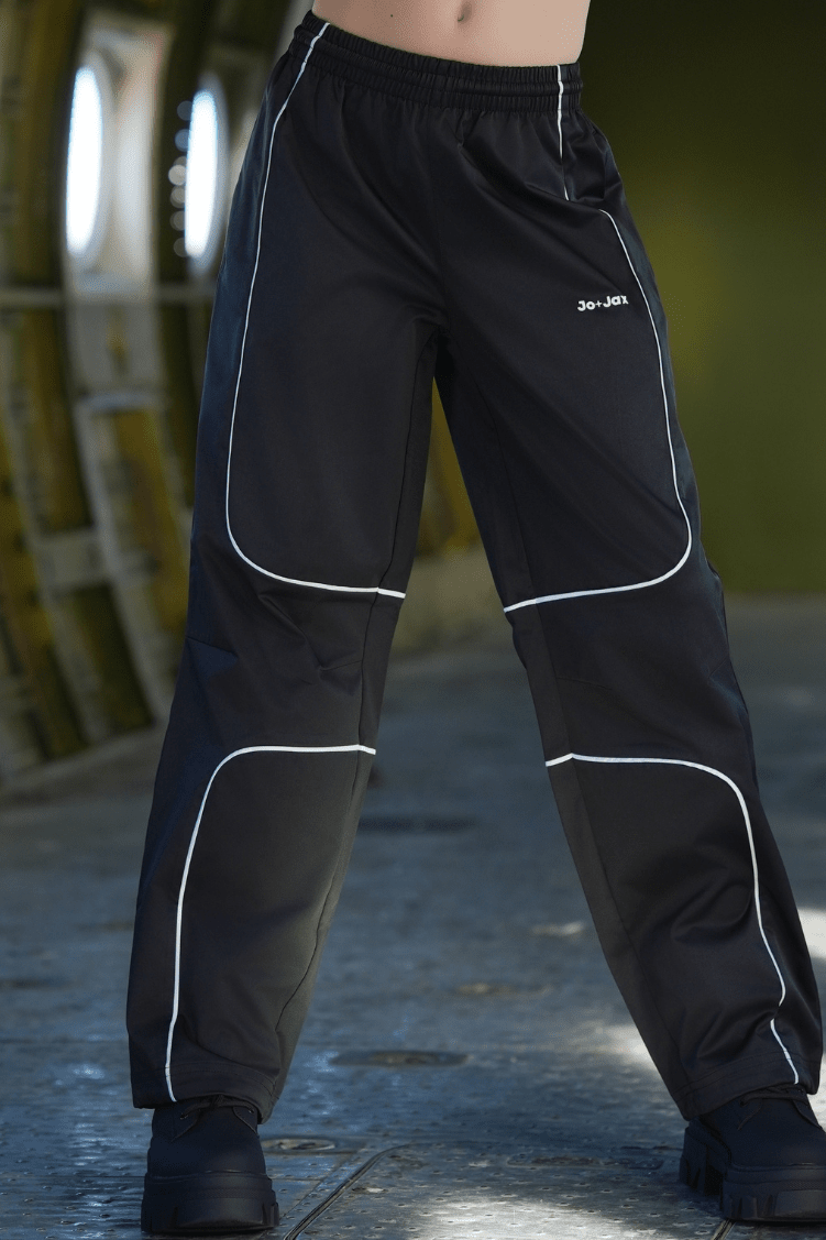 Let's Bounce Pants To & From - Bottoms - FAS Pants Jo+Jax Stark Black Youth X-Small 