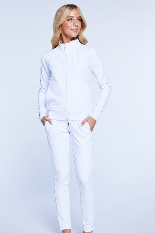Lightspeed Jacket To & From - Tops - Jackets Jo+Jax White Youth Large 