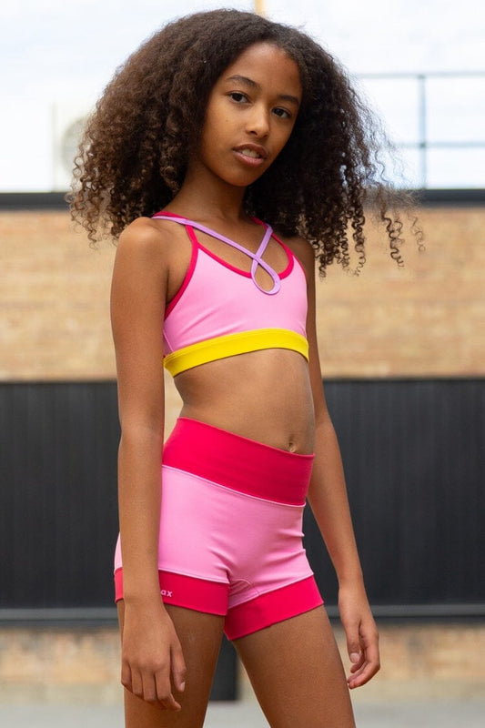 Limitless Top Fitted Wear - Tops - Bra Tops Jo+Jax Bubblegum Youth Small 