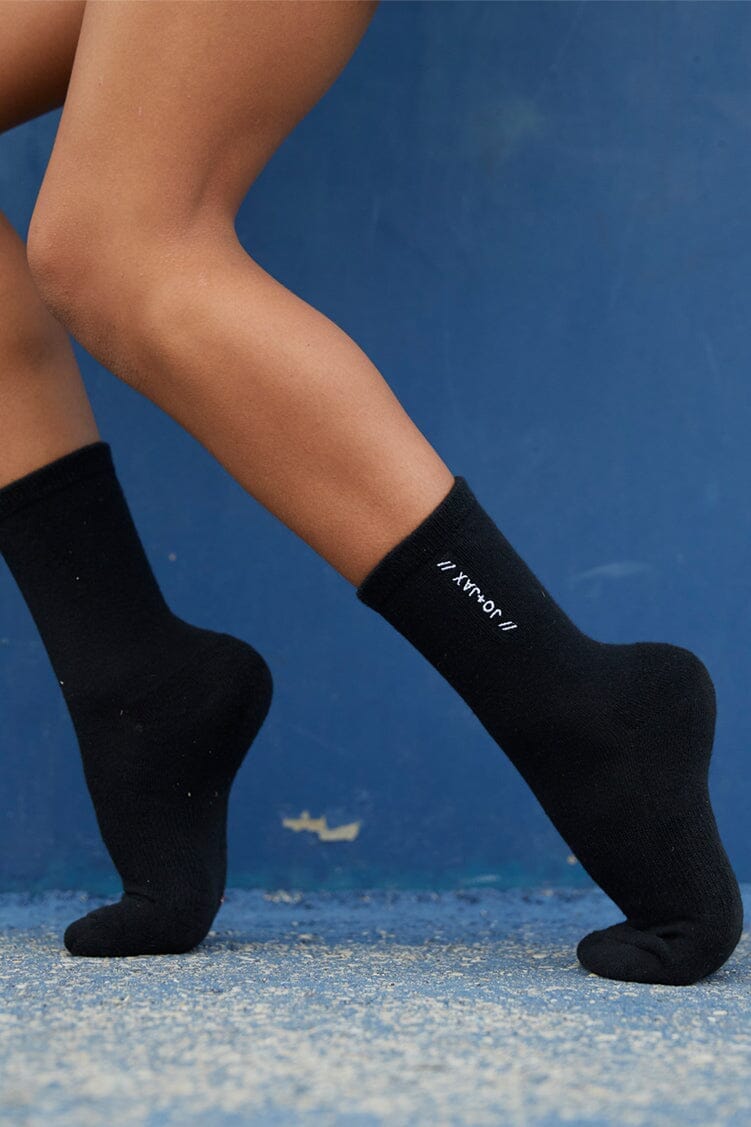 Move Socks Accessories - Socks Jo+Jax Black Adult 