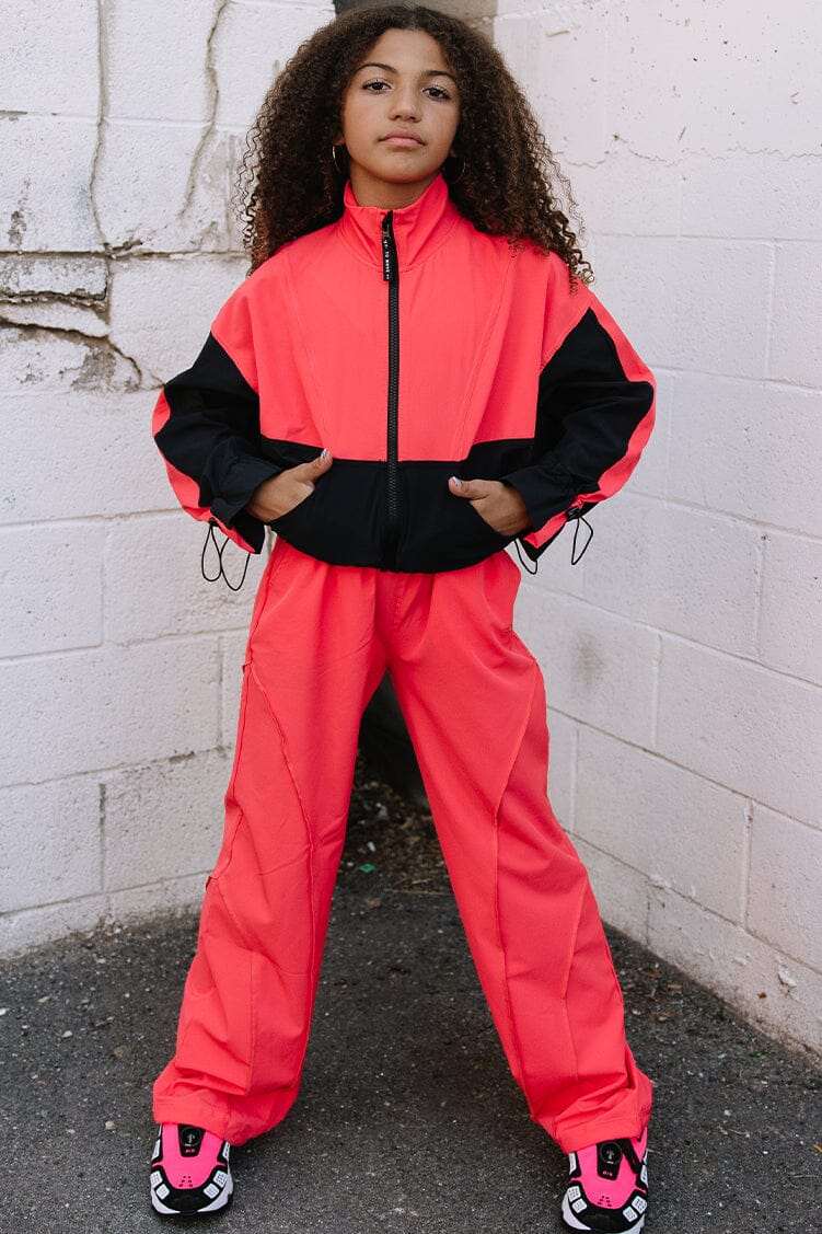 Parachute Pants To & From - Bottoms - Pants Jo+Jax Watermelon Youth X-Small 