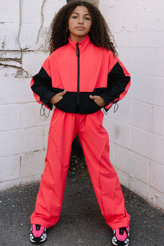 Parachute Pants To & From - Bottoms - Pants Jo+Jax Watermelon Youth X-Small 