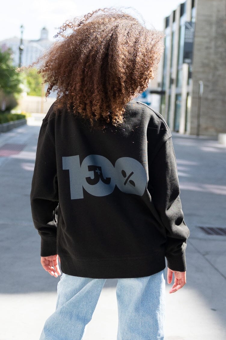 Power + Play Sweatshirt To & From - Tops - Sweatshirts Jo+Jax Black YS 