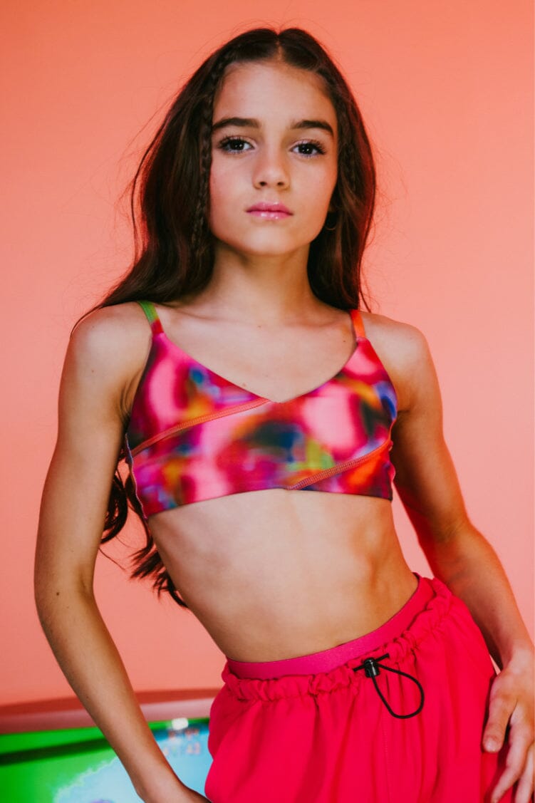 Reflection Top Fitted Wear - Tops - Bra Tops Jo+Jax Voltage Youth Small 