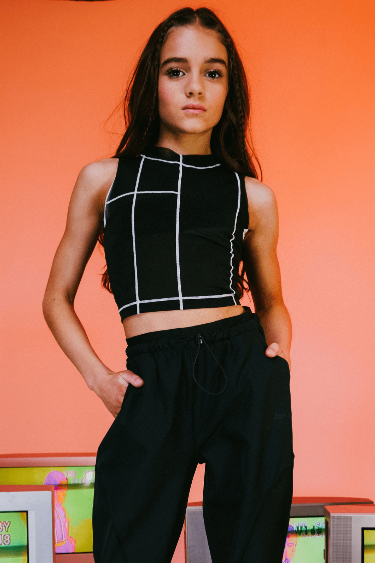 Riot Mesh Tank Fitted Wear - Tops - Bra Tops Jo+Jax 