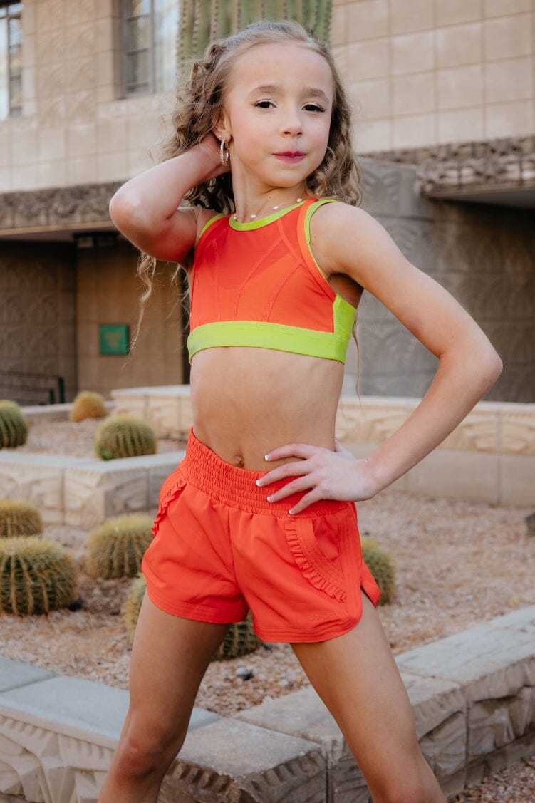 Rogue top Fitted Wear - Tops - Bra Tops Jo+Jax Soft Lime Youth Small 