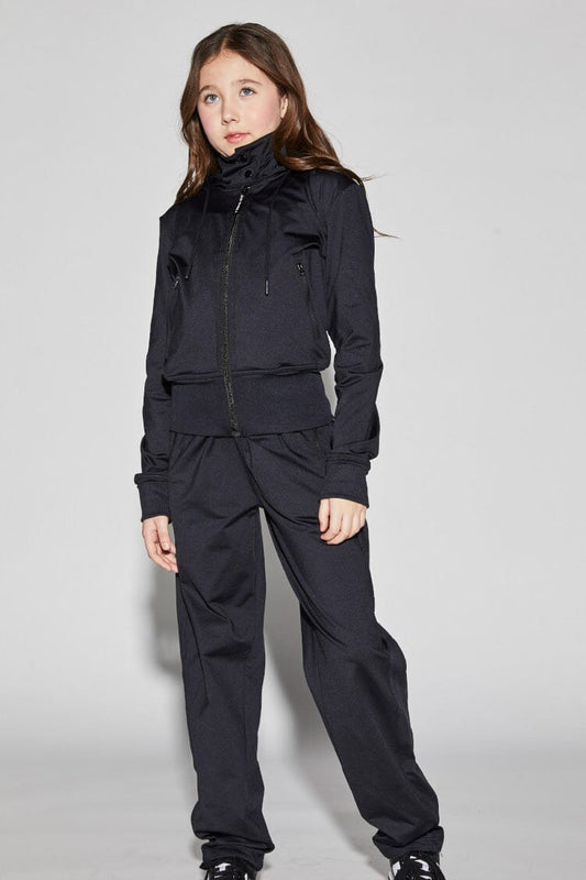 Spotlight Jacket To & From - Tops - Jackets Jo+Jax Black Youth X-Small 